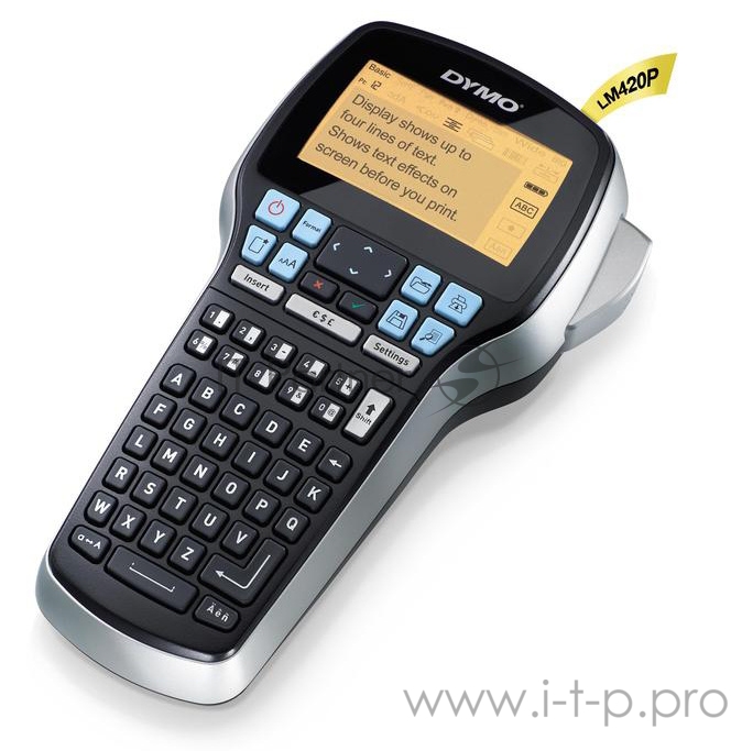 Принтер Dymo Label Manager 420P переносной черный