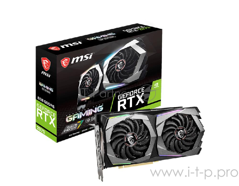 Видеокарта PCIE16 RTX2070 8GB GDDR6 RTX 2070 GAMING GP MSI