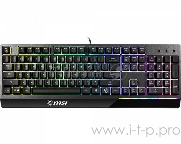 Клавиатура GAMING BLACK RUS VIGOR GK30 RU MSI