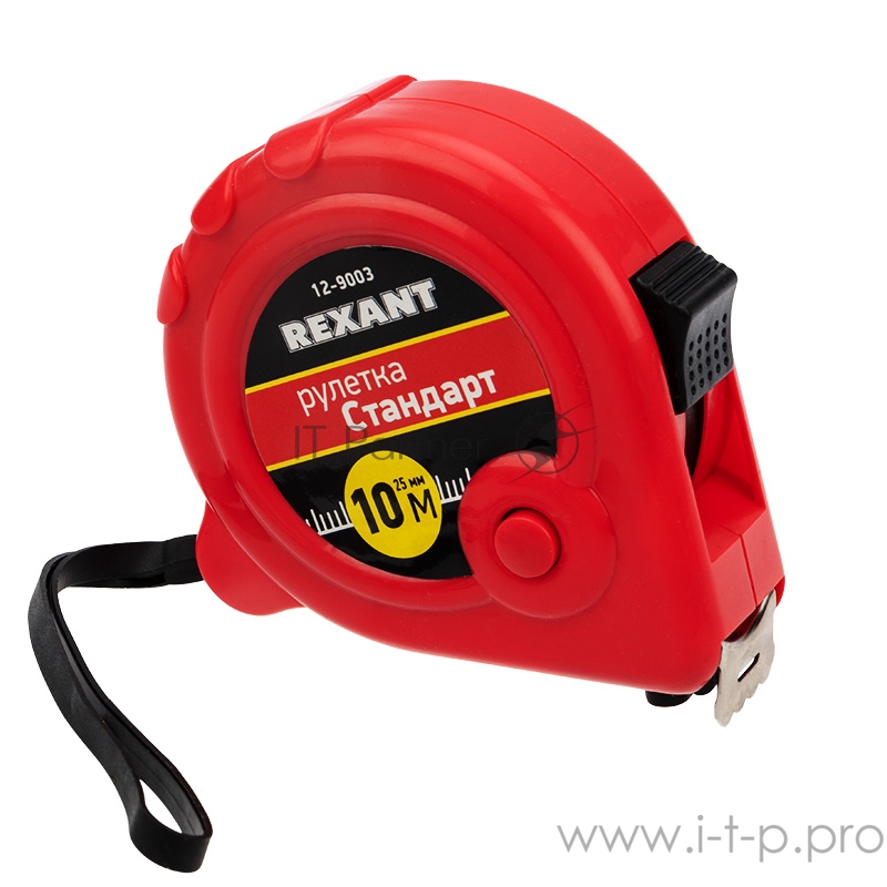 REXANT (12-9003) Рулетка измерительная «Стандарт» , 10 м х 25 мм
