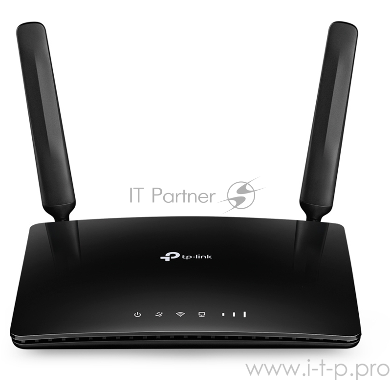 Роутер беспроводной TP-Link TL-MR150 N300 10/100BASE-TX/4G cat.4 черный