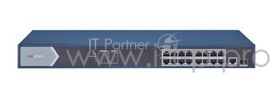 Коммутатор Hikvision DS-3E0518P-E/M