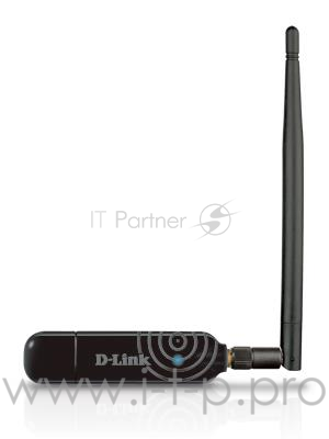 Сетевой адаптер WiFi D-Link DWA-137/C1A N300 USB 2.0 (ант.внеш.съем) 1ант.