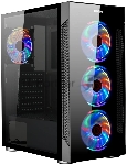 Корпус Ginzzu CL280 FAN 12CM RGB*4 USB3.0 Window