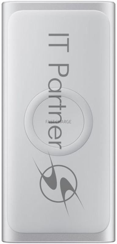 Мобильный аккумулятор Samsung EB-U1200 Li-Ion 10000mAh 2A+1.67A+1.25A серебристый 1xUSB