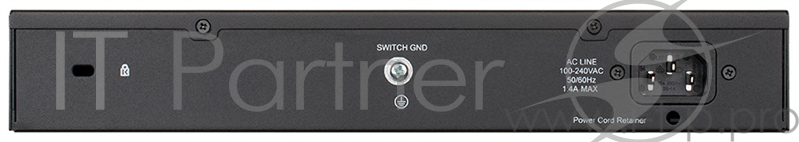 Коммутатор D-Link DGS-1100-24PV2/A1A Настраиваемый L2 коммутатор c 24 портами 10/100/1000Base-T (12 портов РоЕ 802.3af/at, PoE-бюджет 100 Вт)