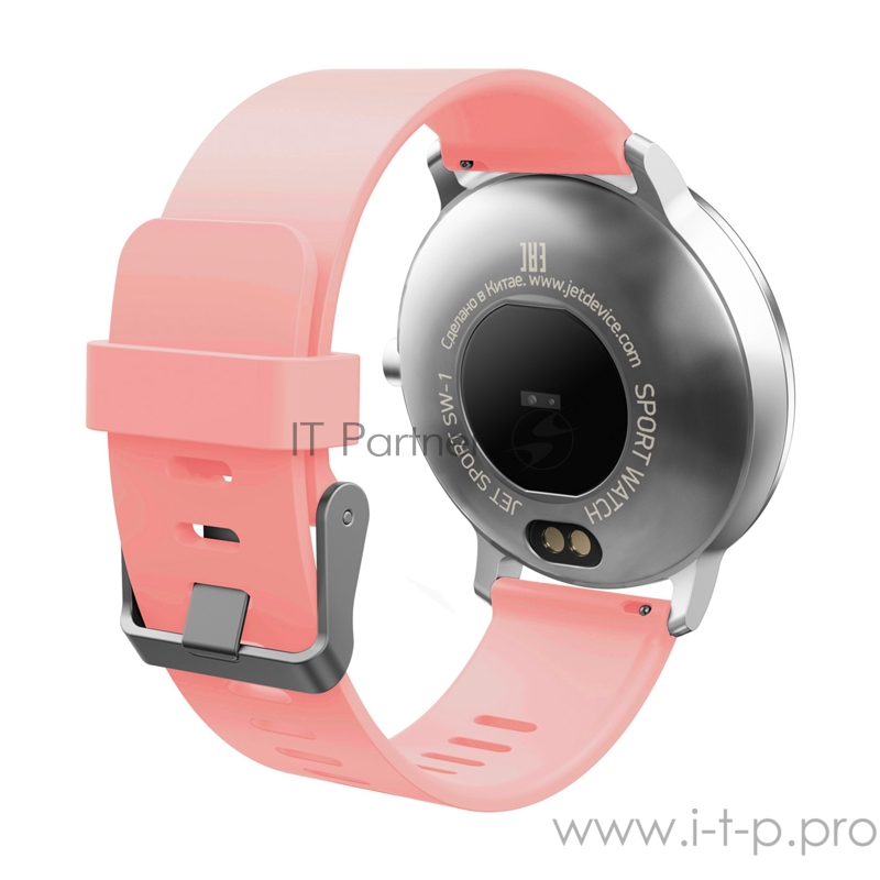 Смарт-часы Jet Sport SW-1 1.33 LCD серебристый (SW-1 PINK)