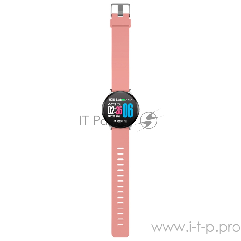 Смарт-часы Jet Sport SW-1 1.33 LCD серебристый (SW-1 PINK)