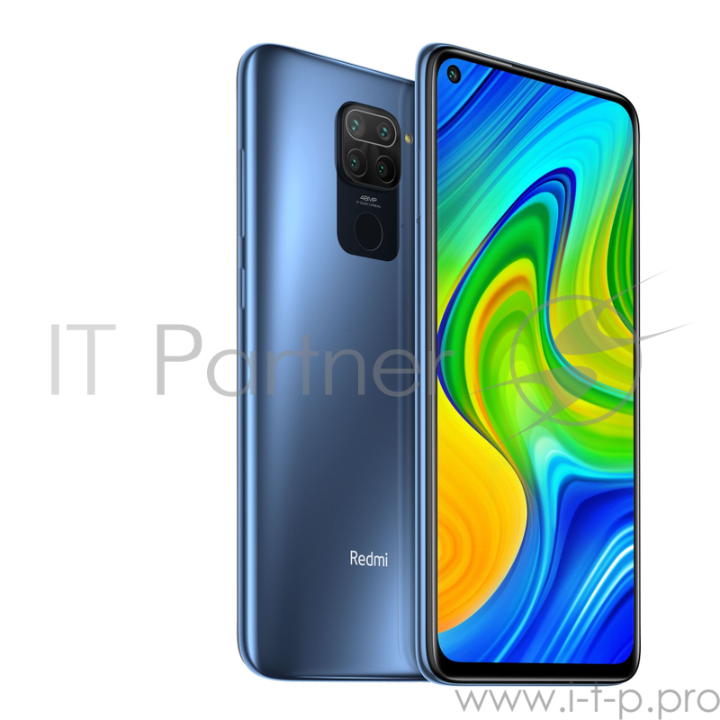 Смартфон Xiaomi Redmi Note 9 4/128Gb grey (27982)