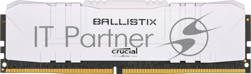Модуль памяти Crucial DRAM Ballistix White 8GB DDR4 3200MT/s CL16 Unbuffered DIMM 288pin White, EAN: 649528824578