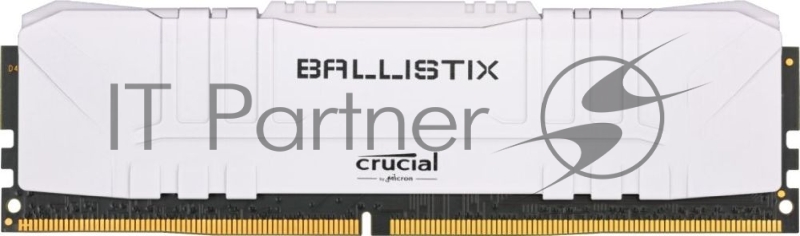 Модуль памяти Crucial DRAM Ballistix White 8GB DDR4 3200MT/s CL16 Unbuffered DIMM 288pin White, EAN: 649528824578
