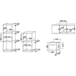 Духовой шкаф Электрический Whirlpool AKZM 775/IX серебристый