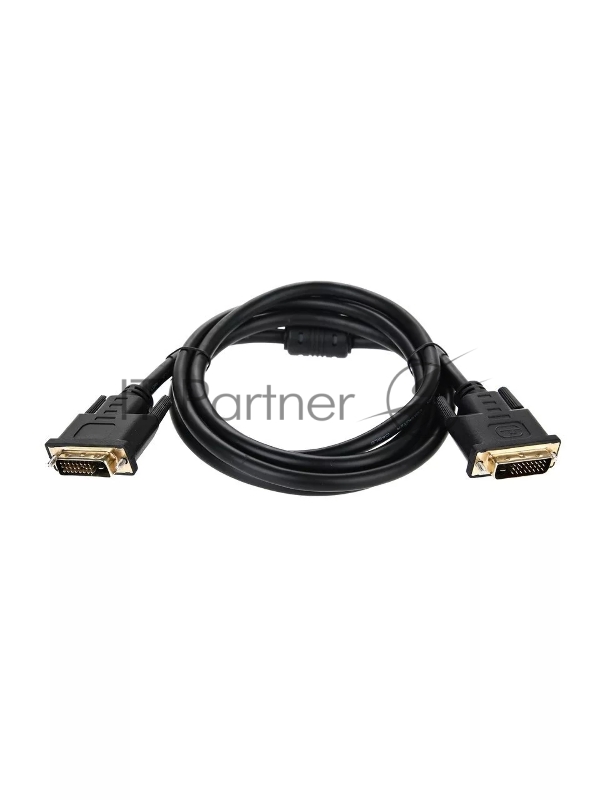 Кабель Telecom Кабель DVI-D--DVI-D Dual link 25M/25M, экран, феррит.кольца, 1.8м TCG441D-1.8M