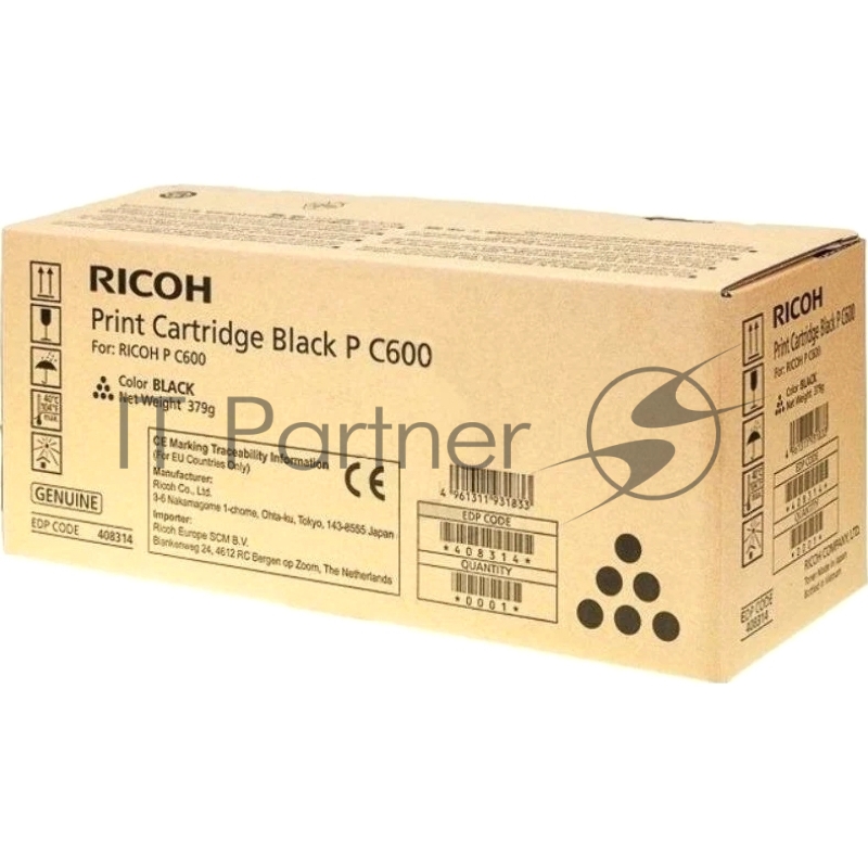 Тонер Ricoh тип P C600 черный