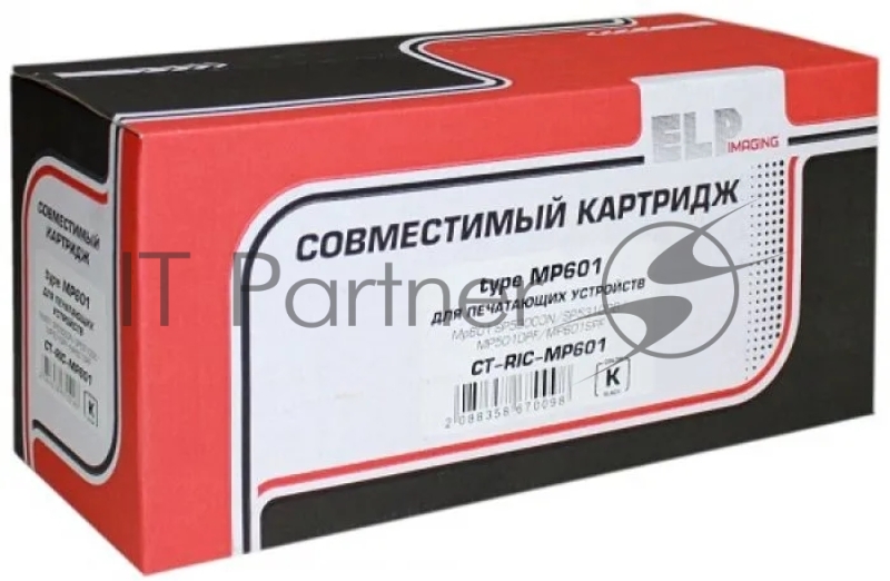 Тонер Ricoh type MP601 SP5300DN/SP5310DB/MP501DPF/MP6 (с бункером и чипом) 25K ELP Imaging®