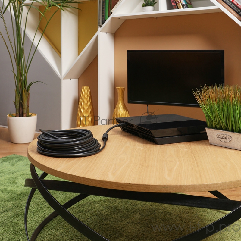 Кабель Proconnect (17-6209-6) Шнур HDMI - HDMI gold 15М с фильтрами (PE bag)