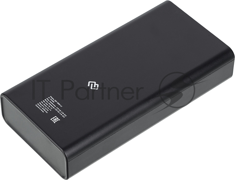 Мобильный аккумулятор Digma DGP-30000-4U Li-Pol 30000mAh 3A черный 2xUSB