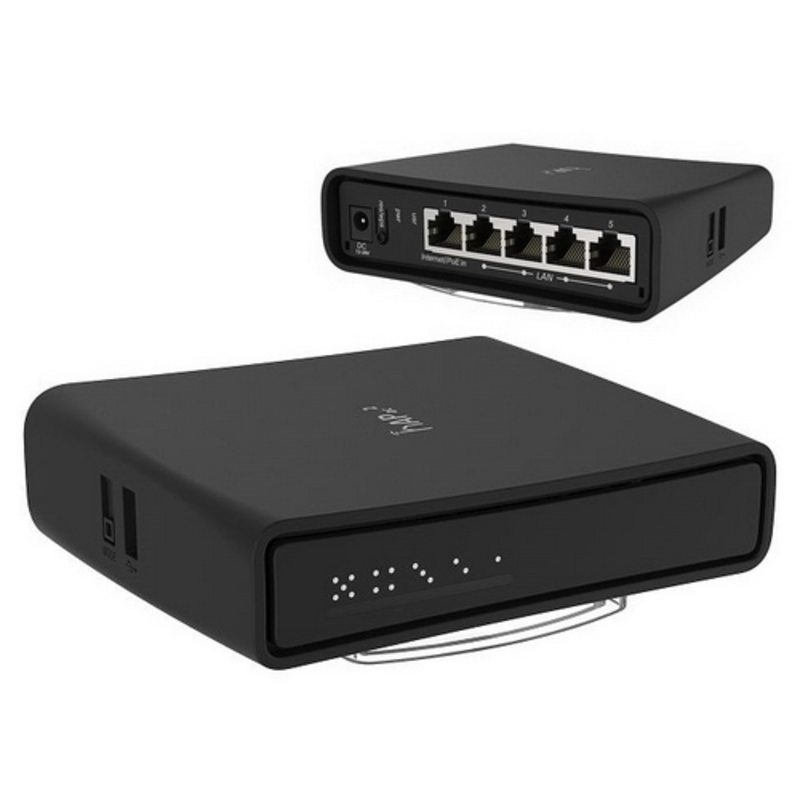Сетевое оборудование MikroTik RBD52G-5HacD2HnD-TC (hAP ac2) Точка Доступа 2.4/5ГГц, 5х10/100/1000, USB