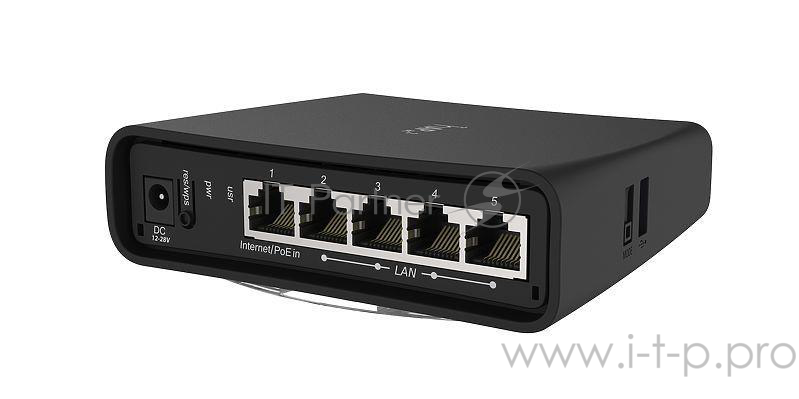 Сетевое оборудование MikroTik RBD52G-5HacD2HnD-TC (hAP ac2) Точка Доступа 2.4/5ГГц, 5х10/100/1000, USB