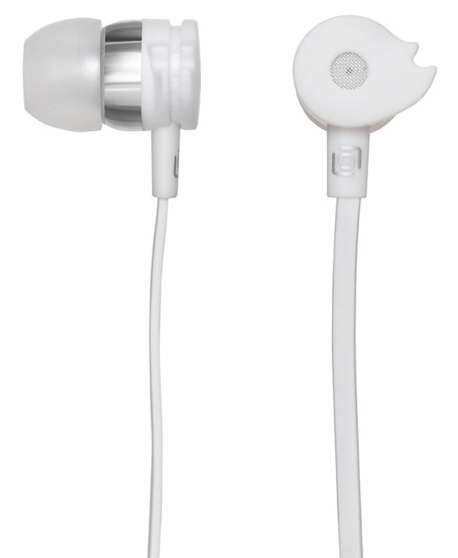 Гарнитура вкладыши Oklick HS-S-210 1.2м белый проводные