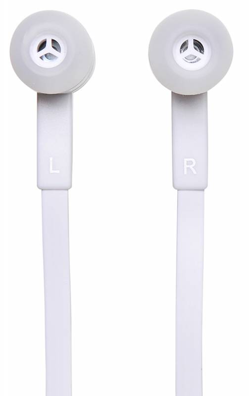 Гарнитура вкладыши Oklick HS-S-220 1.2м белый проводные