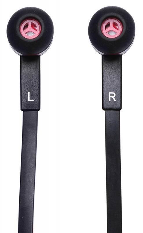 Гарнитура вкладыши Oklick HS-S-220 1.2м красный проводные