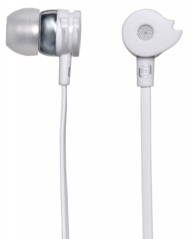 Наушники вкладыши Oklick HP-S-210 1.2м белый проводные