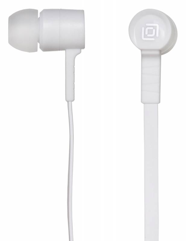 Наушники вкладыши Oklick HP-S-220 1.2м белый проводные