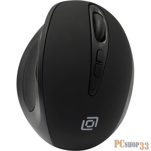 Мышь Oklick 688MW ERGO черный оптическая (1600dpi) беспроводная USB (8but)