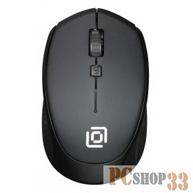 Мышь Oklick 488MW черный/черный оптическая (1000dpi) беспроводная USB (4but)