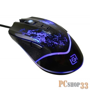 Мышь Oklick 888G черный оптическая (2400dpi) USB игровая (6but)