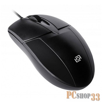 Мышь Oklick 145V2 черный оптическая (1000dpi) USB (3but)