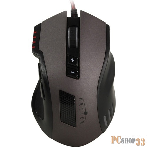 Мышь Oklick 805G V2 черный оптическая (3200dpi) USB игровая (7but)