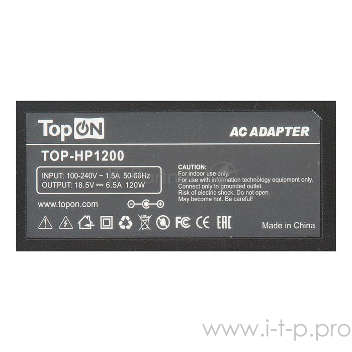 Блок питания для HP 18.5V 6.5A, 120W, 7.4х5.0