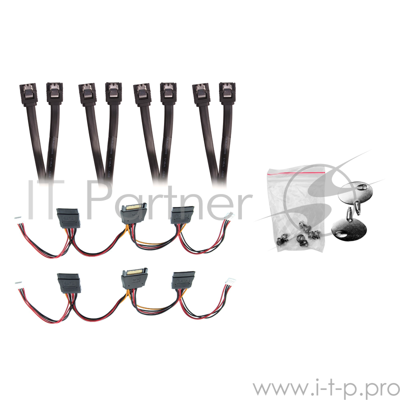 Контейнер для HDD EXEGATE EX264645RUS Корзина для HDD Exegate HS435-01 (универсальная, на 4*3,5 SATA/SAS HDD, занимает 3*5,25 отсека)