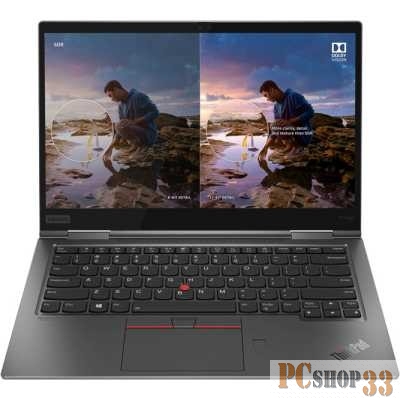 Ноутбук Lenovo ThinkPad X1 Yoga G5 T Core i7 10510U/16Gb/SSD1Tb/Intel UHD Graphics/14/FHD (1920x1080)/Windows 10 Professional 64/black/WiFi/BT/Cam