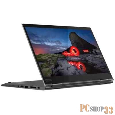 Ноутбук Lenovo ThinkPad X1 Yoga G5 T Core i7 10510U/16Gb/SSD1Tb/Intel UHD Graphics/14/FHD (1920x1080)/Windows 10 Professional 64/black/WiFi/BT/Cam