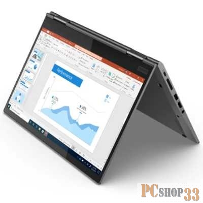 Ноутбук Lenovo ThinkPad X1 Yoga G5 T Core i7 10510U/16Gb/SSD1Tb/Intel UHD Graphics/14/FHD (1920x1080)/Windows 10 Professional 64/black/WiFi/BT/Cam