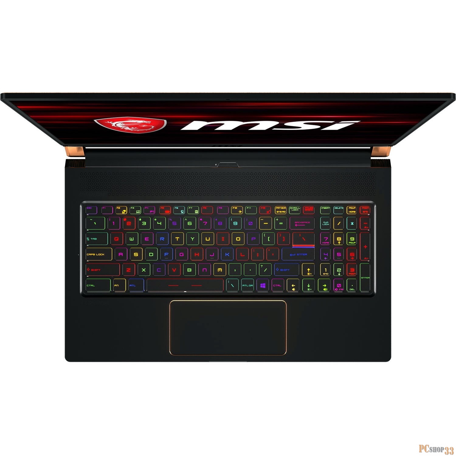 Ноутбук MSI GS75 Stealth 10SF-465RU Core i7 10750H/16Gb/SSD1Tb/nVidia GeForce RTX 2070 MAX Q 8Gb/17.3/FHD (1920x1080)/Windows 10/black/WiFi/BT/Cam