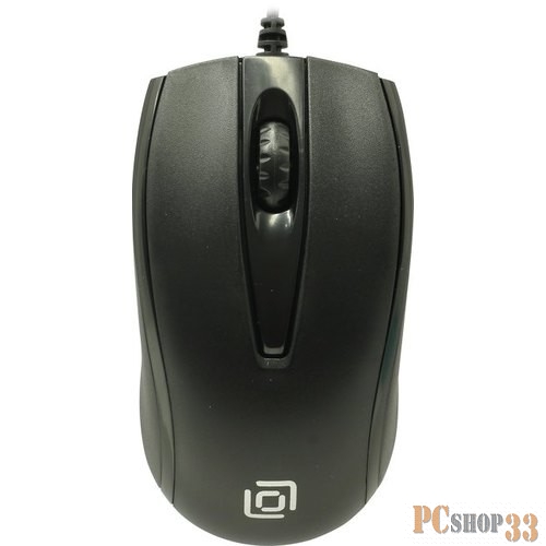 Мышь Oklick 325M черный оптическая (1000dpi) USB (2but)