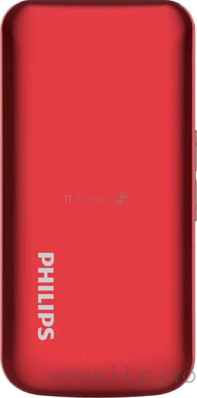 Мобильный телефон Philips E255 Xenium красный раскладной 2.4 240x320 0.3Mpix GSM900/1800 GSM1900 MP3