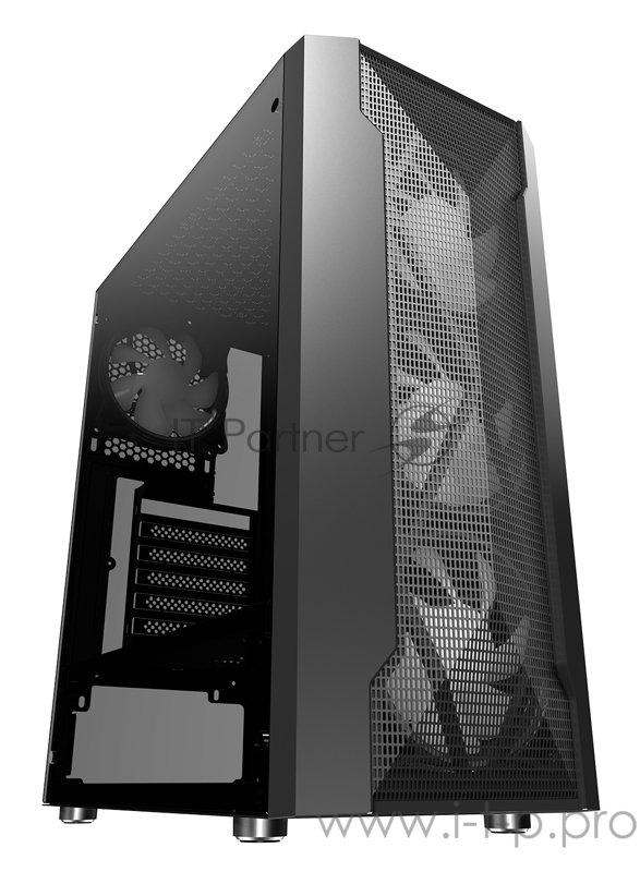 Корпус Formula V-LINE FROST-07 черный без БП ATX 3x120mm 2xUSB2.0 1xUSB3.0 audio bott PSU