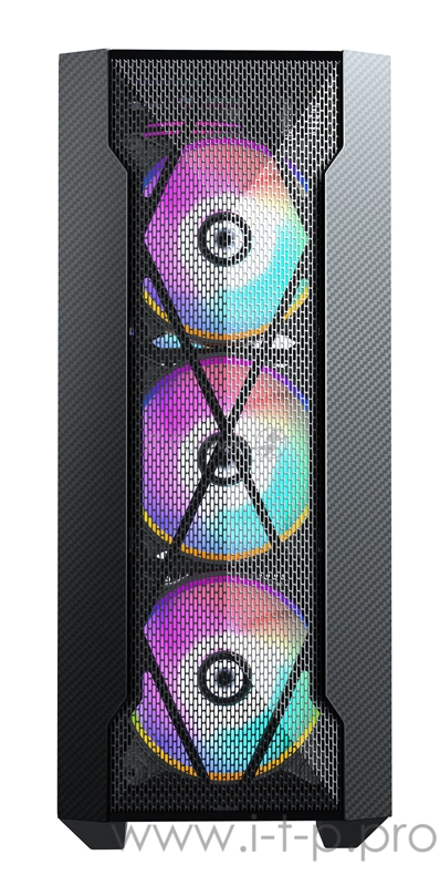 Корпус Formula V-LINE FROST-07 черный без БП ATX 3x120mm 2xUSB2.0 1xUSB3.0 audio bott PSU