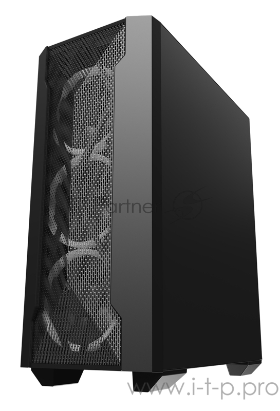 Корпус Formula V-LINE FROST-07 черный без БП ATX 3x120mm 2xUSB2.0 1xUSB3.0 audio bott PSU