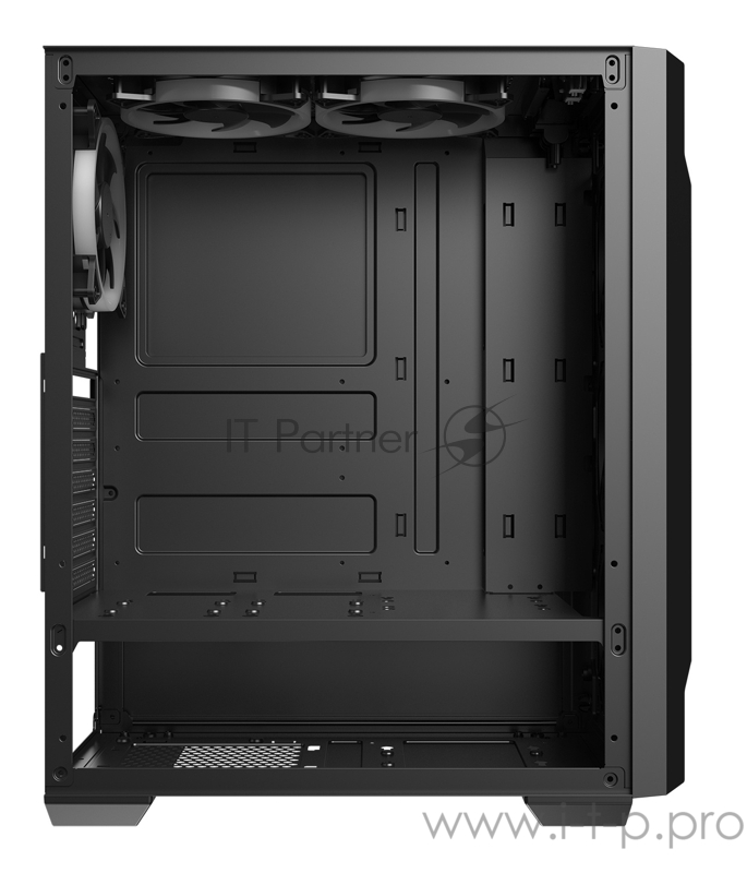 Корпус Formula V-LINE FROST-07 черный без БП ATX 3x120mm 2xUSB2.0 1xUSB3.0 audio bott PSU