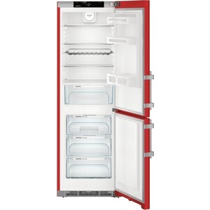 Холодильник Liebherr CNfr 4335 красный (двухкамерный)
