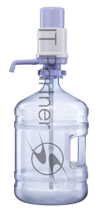 Помпа для 19л бутыли Hotfrost A25 механический серый/синий