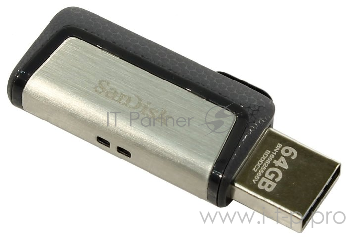 Флеш накопитель 64GB SanDisk Ultra Dual Drive Luxe, USB 3.1 - USB Type-C