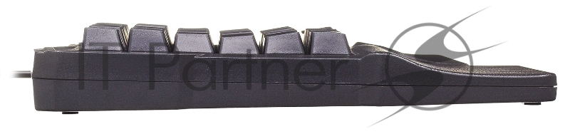 Игровой блок Oklick 701G IRON FIST черный USB for gamer LED (подставка для запястий)