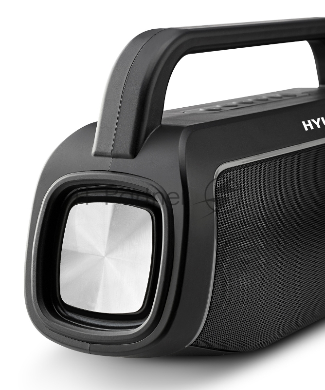 Колонка порт. Hyundai H-PAC560 черный 10W 1.0 BT/3.5Jack/USB 10м 3000mAh